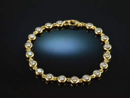 Fine Quality! Precious diamond bracelet tennis bracelet...