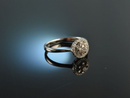 Be Mine! Sparkling Brilliant Engagement Ring 0.4 ct White Gold 750