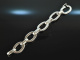 Around 1965! Chic vintage statement bracelet silver 835