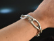 Around 1965! Chic vintage statement bracelet silver 835