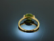 Spring Green! Sch&ouml;ner Peridot Ring Diamanten Gold 750