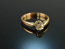 Around 1900! Beautiful 0.5 ct Old Cut Diamond Solitaire...