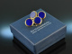 Around 1950! Classic cufflinks lapis lazuli gold 750