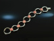 Around 1965! Chic Sixties Design Bracelet Rhodochrosite Silver 835