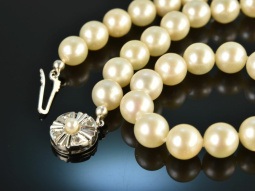 Around 1980! Classic Akoya Cultured Pearl Necklace...