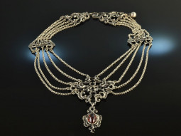 Graz around 1930! Decorative traditional dirndl necklace...