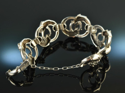 Italy around 1970! Chic Ottaviani design bracelet silver 925