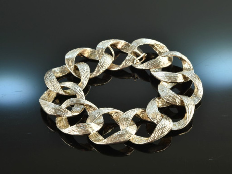 Around 1960! Cool heavy Sixties bracelet silver 835