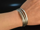 Around 1965! Chic heavy vintage bracelet 7 rows silver 835