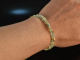 Golden Green! 2 reihiges Fancy Armband aus Amazonit Apatit Gr&uuml;nachat und Lemon Citrin aus Sterlingsilber 925 vergoldet