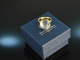 Soft Blue! Beautiful large moonstone ring gold 585