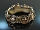 Around 1950! Pretty traditional hunting bracelet silver 925