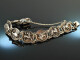 Around 1950! Pretty traditional hunting bracelet silver 925