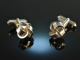 Around 1970! Classic Knot Cufflinks Silver 835