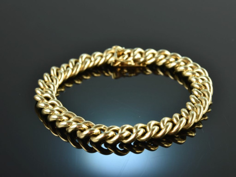 Around 1980! Classic tank bracelet gold 585