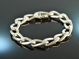 Around 1970! Classic flat tank bracelet silver 835