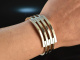 Italy around 1970! Fancy Uno a Erre statement bracelet silver 925 signed