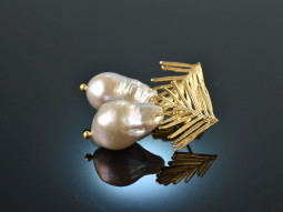 Christmas Pearls! H&uuml;bsche Perlen Tropfen Ohrringe...
