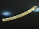 Um 1960! Schickes Glieder Armband Gold 585