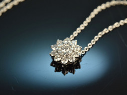 Pretty Sparkle! Collier mit Diamanten 0,25 ct Wei&szlig;...