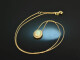 Fine Shine! Collier mit Opal und Brillanten Gold 750