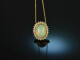 Fine Shine! Collier mit Opal und Brillanten Gold 750