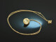 Fine Shine! Collier mit Opal und Brillanten Gold 750