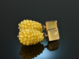 Sunshine! Drop earrings agate yellow zircon silver 925...