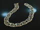 Around 1970! Cool vintage statement necklace silver 925