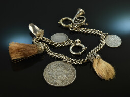 Austria around 1950! Beautiful charivari with 7 pendants...