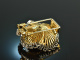 Jeweler Schilling Stuttgart around 1965! Noble diamond brooch gold 750