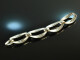 Gross&eacute; around 1970! Sensational links bracelet silver 925