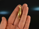 Around 1950! Moving fish pendant gold 750