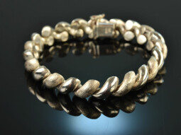 Around 1965! Chic vintage bracelet silver 800