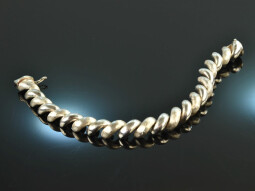 Around 1965! Chic vintage bracelet silver 800