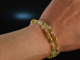 Spring Blossoms! Fancy Armband 2reihig Peridot Fluorit und Rosenquarz Silber 925 vergoldet