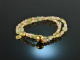 Tender Tulips! Fancy bracelet 2 rows peridot fluorite and rose quartz sterling silver 925 gold plated