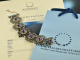 Austria around 1950! Beautiful traditional costume bracelet with amethysts silver 800