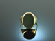 Around 1960! Classic coat of arms signet ring with blood jasper gold 333