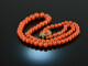 Italy around 1950! Pretty red coral necklace gold 585