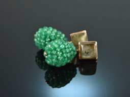 Mystic Moments! Drop earrings labradorite green onyx...