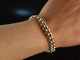 Around 1970! Heavy classic curb bracelet silver 835