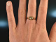 Um 1900! Historischer Ring mit Diamantrose Gold 750