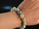 Vivid Blue! Beautiful grained aquamarine bracelet silver 925 gold plated