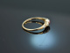 Um 1910! Feiner Rubin Ring mit Diamanten Gold 585 und Platin