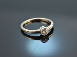 Um 1920! Art Deco Altschliff Diamant Ring ca. 0,25 ct...