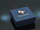 Classy Pearls! Ohrringe mit Zuchtperlen und Diamanten Ros&eacute; Gold 585