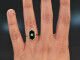 Um 1925! Art Deco Ring mit Diamanten und Onyx Gold 585