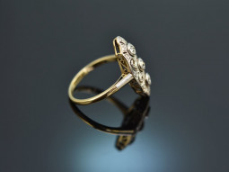 Um 1910! Wundersch&ouml;ner Belle Epoque Diamant Ring...