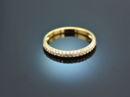 Klassisch sch&ouml;n! Ring mit Brillanten Gold 750